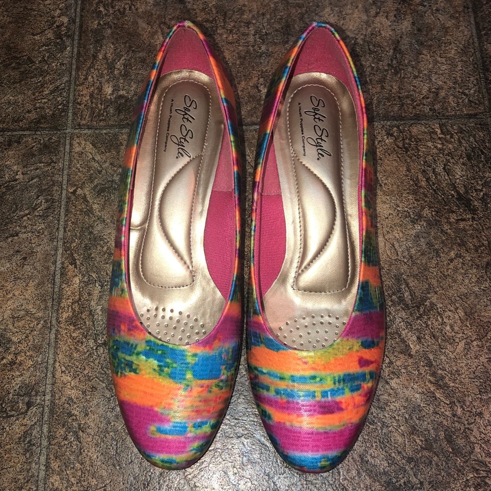 Soft Style by Hush Puppies multicolor Angel pumps